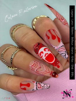 Second Life Marketplace - ::NN:: Calaca Ballerina Nails
